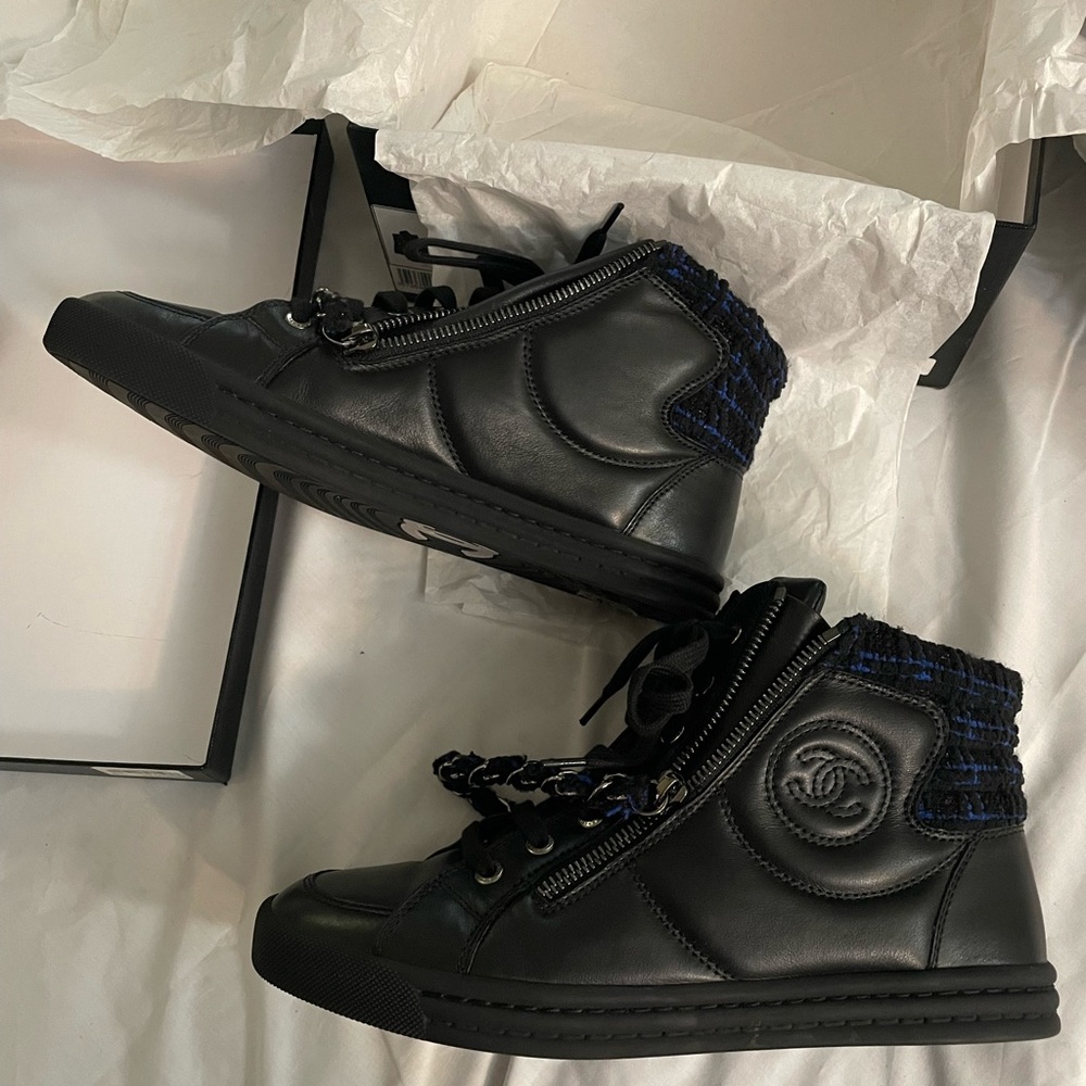 Chanel High tops Authentic